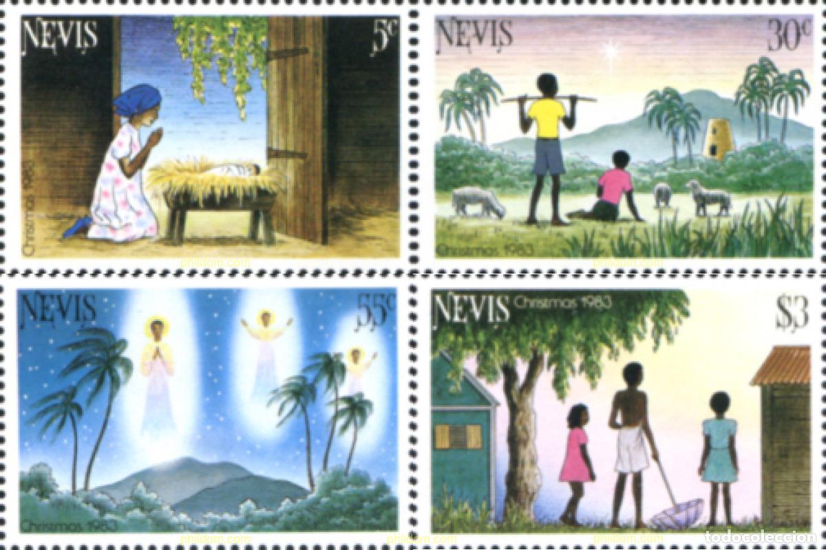 Sellos: 29227 MNH NEVIS 1983 FIESTAS NAVIDE&Ntilde;AS