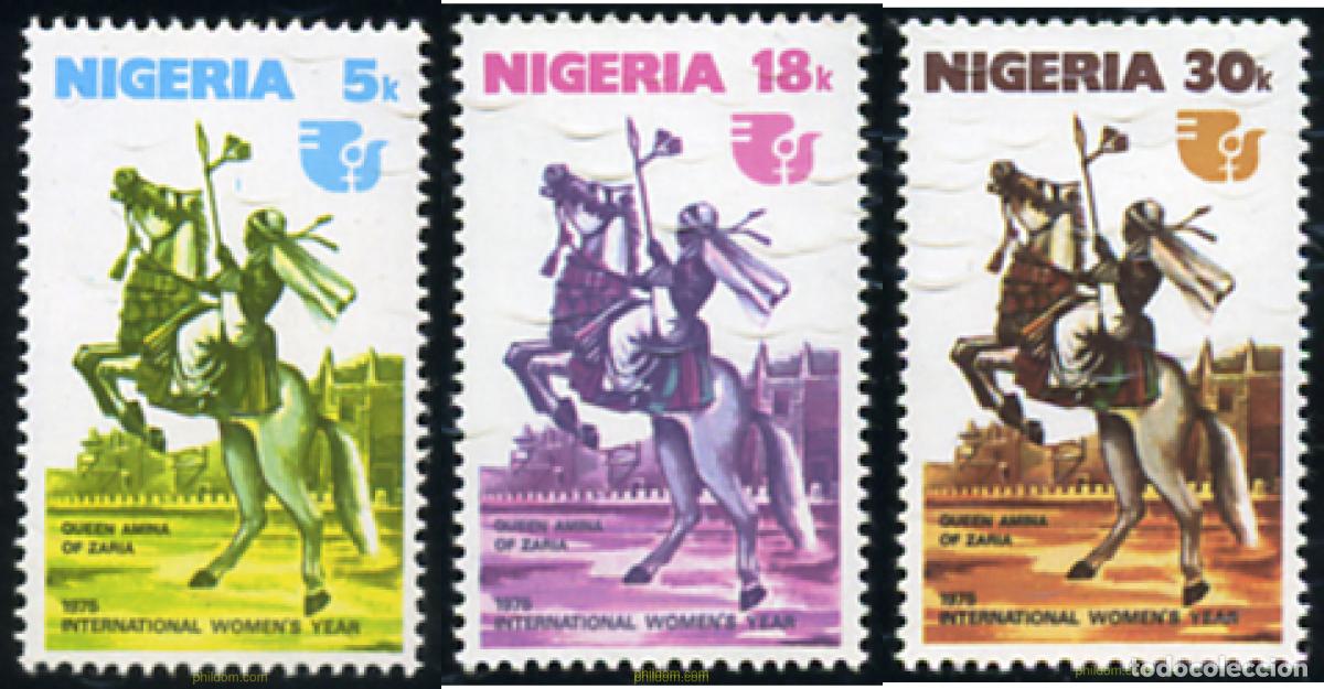 Sellos: 29480 MNH NIGERIA 1975 A&Ntilde;O INTERNACIONAL DE LA MUJER