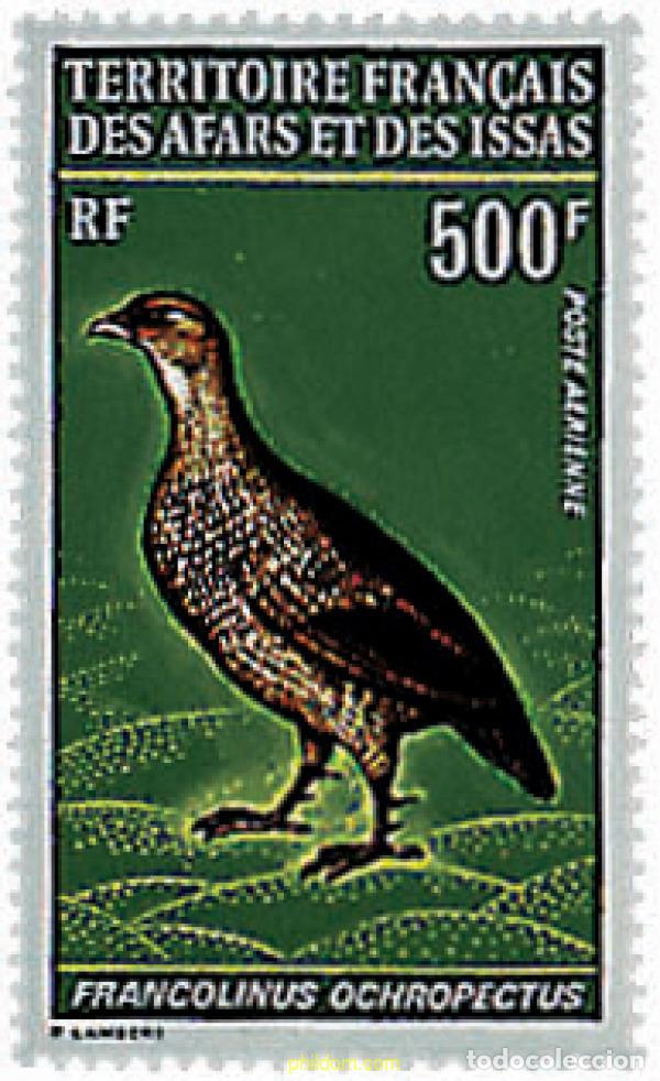 Sellos: 33044 MNH AFARS E ISSAS 1972 AVES