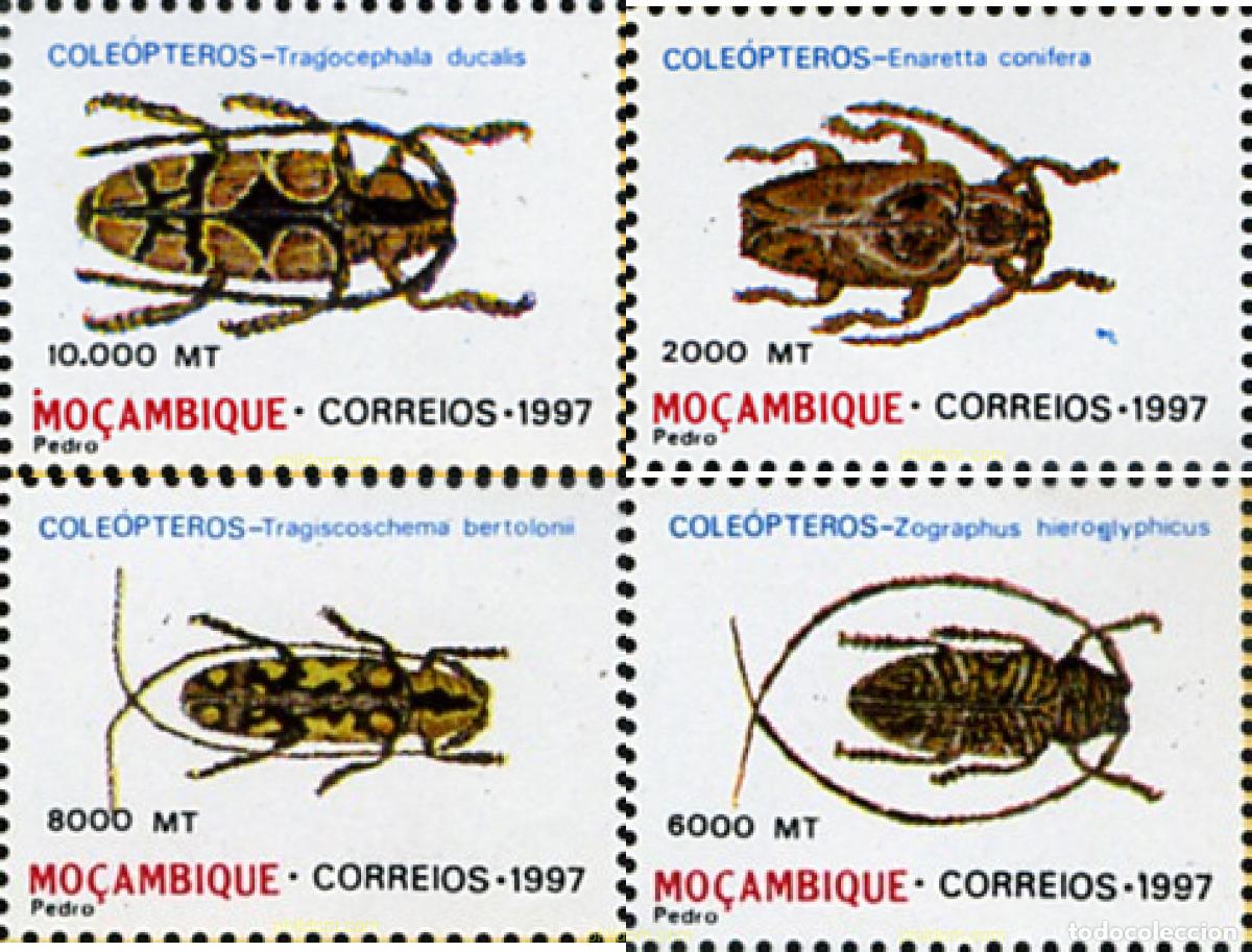 Sellos: 29426 MNH MOZAMBIQUE 1997 COLEOPTEROS