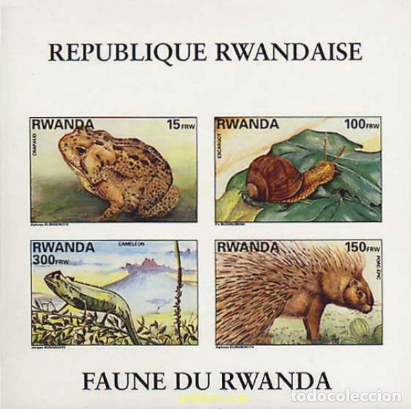 Sellos: 54726 MNH RUANDA 1997 FAUNA AFRICANA