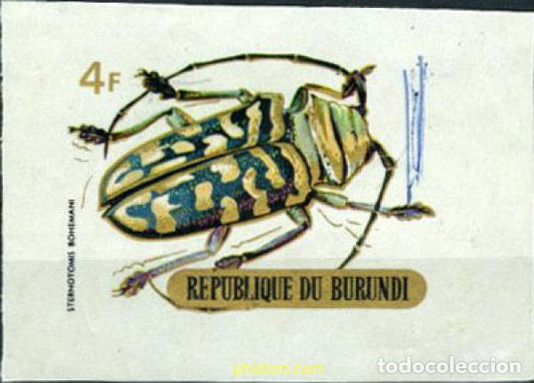 Sellos: 202242 MNH BURUNDI 1970 COLEOPTEROS