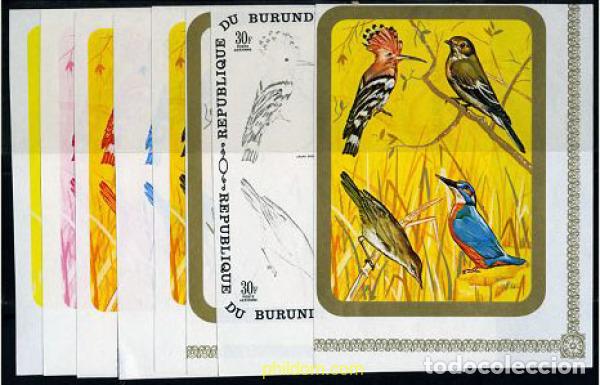 Sellos: 204296 MNH BURUNDI 1970 AVES