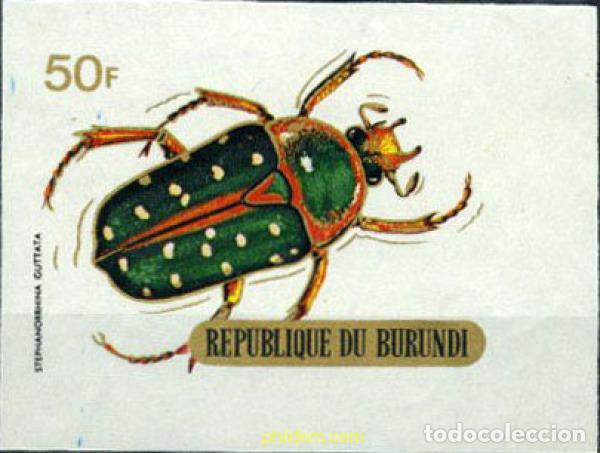 Sellos: 202254 MNH BURUNDI 1970 COLEOPTEROS