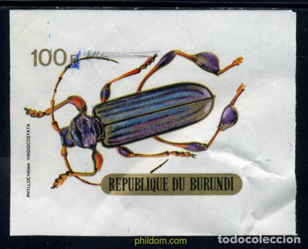 Sellos: 202257 MNH BURUNDI 1970 COLEOPTEROS