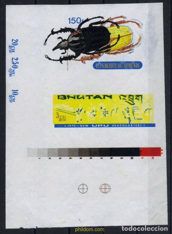 Sellos: 202258 MNH BURUNDI 1970 COLEOPTEROS