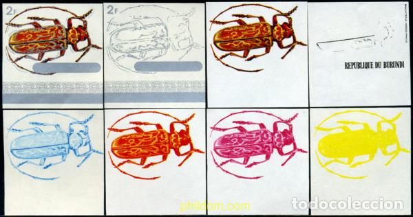 Sellos: 273078 MNH BURUNDI 1970 COLEOPTEROS
