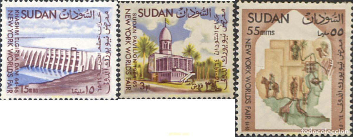 Sellos: 30455 MNH SUDAN 1964 EXPOSICION INTERNACIONAL DE NUEVA YORK
