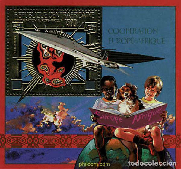 Sellos: 37220 MNH CENTROAFRICANA 1980 COOPERACION EUROPA-AFRICA