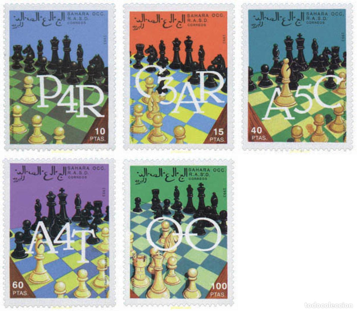 Sellos: 35679 MNH REPUBLICA ARABE SAHAURI DEMOCRATICA 1993 AJEDREZ