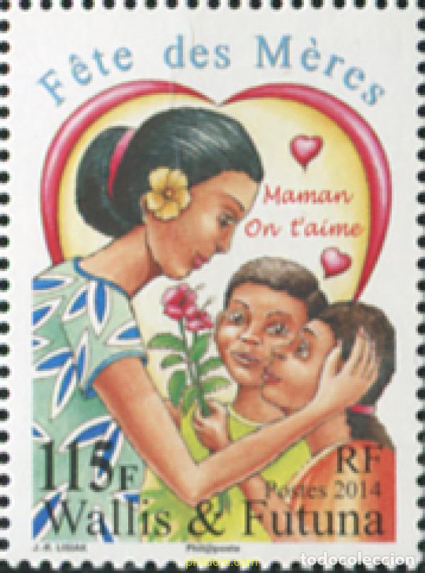 Sellos: 575386 MNH WALLIS Y FUTUNA 2014 DIA DE LA MADRE