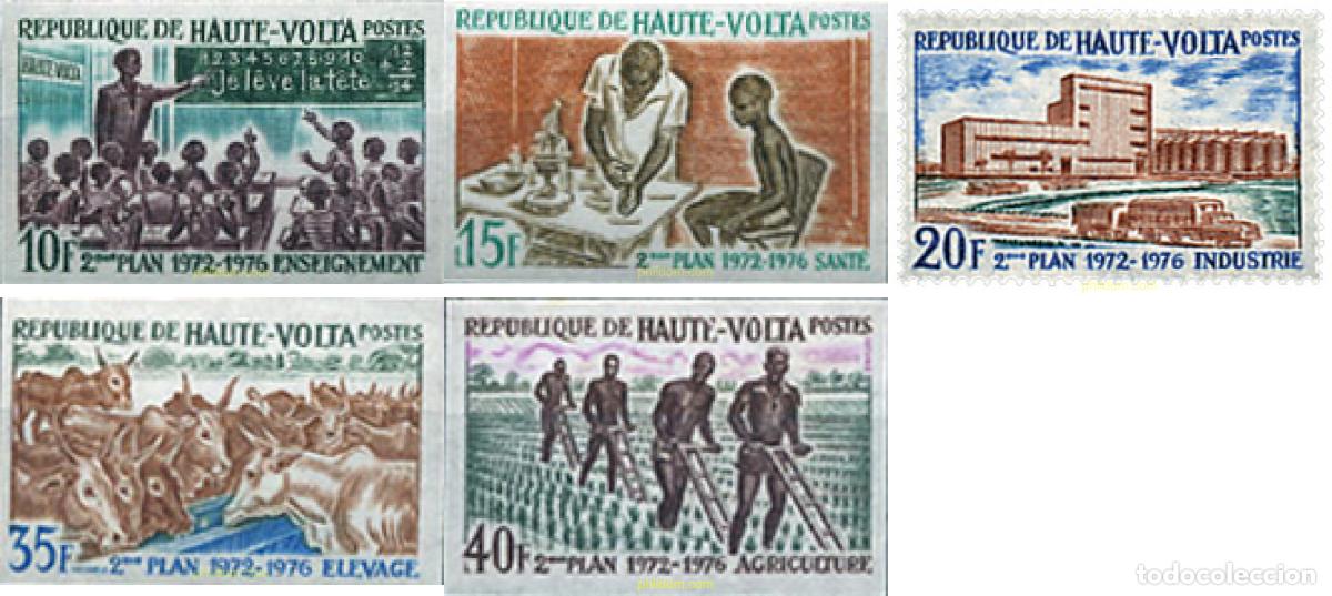 Sellos: 701126 MNH ALTO VOLTA 1972 2 PLAN DEL DESARROLLO