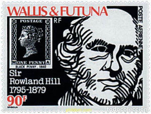 Sellos: 678367 MNH WALLIS Y FUTUNA 1979 CENTENARIO DE LA MUERTE DE SIR ROWLAND HILL