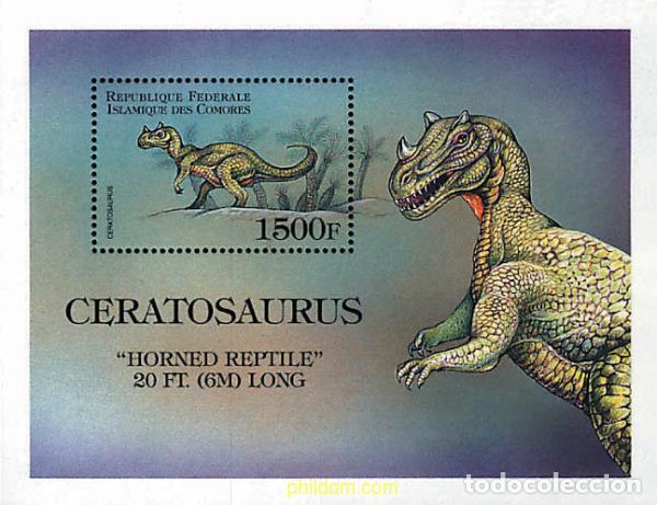 Sellos: 607671 MNH COMORES 1999 FAUNA PREHISTORICA
