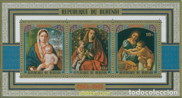 Sellos: 574307 MNH BURUNDI 1973 NAVIDAD