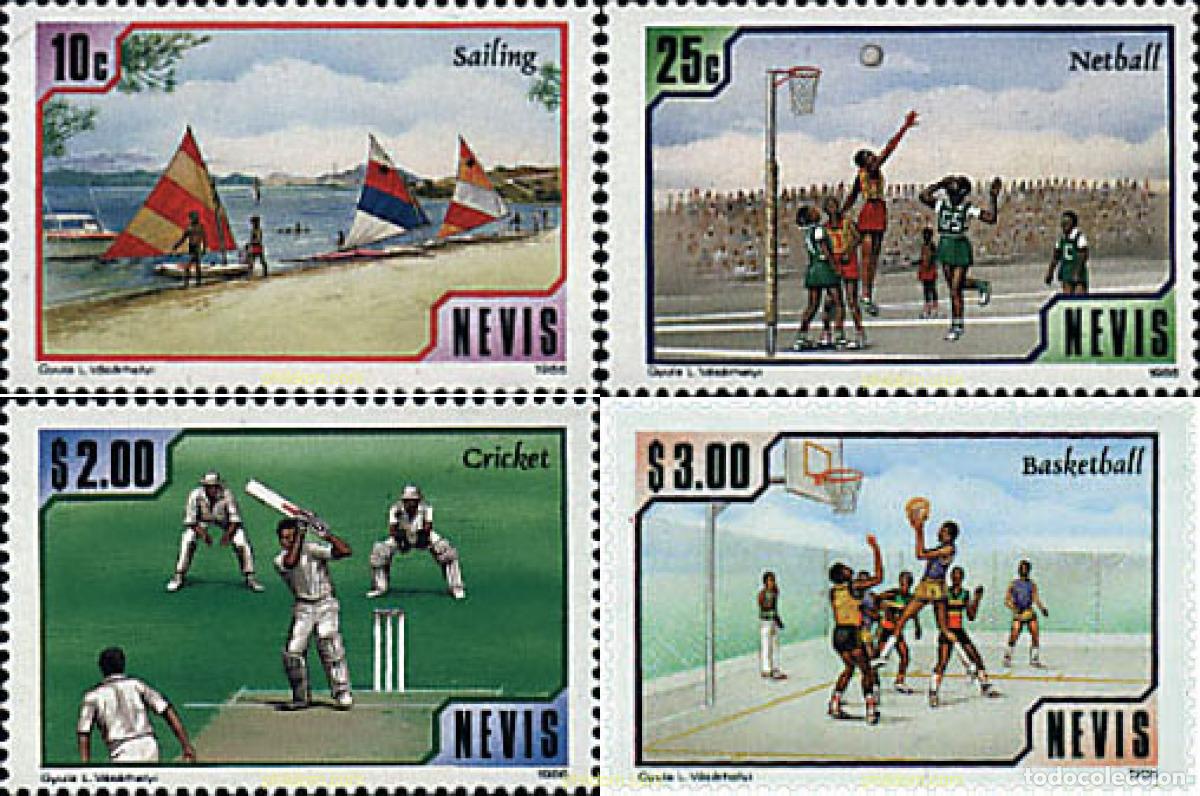 Sellos: 52883 MNH NEVIS 1986 DEPORTES
