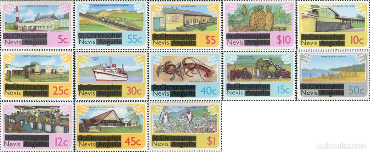 Sellos: 347342 MNH NEVIS 1980 MOTIVOS VARIOS