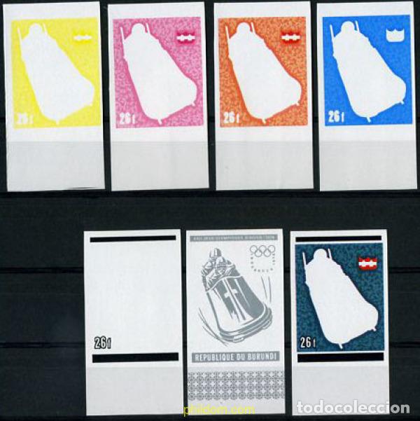 Sellos: 204514 MNH BURUNDI 1976 12 JUEGOS OLIMPICOS INVIERNO INNSBRUCK 1976