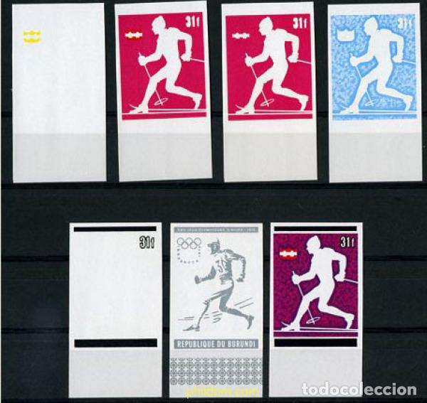 Sellos: 204515 MNH BURUNDI 1976 12 JUEGOS OLIMPICOS INVIERNO INNSBRUCK 1976