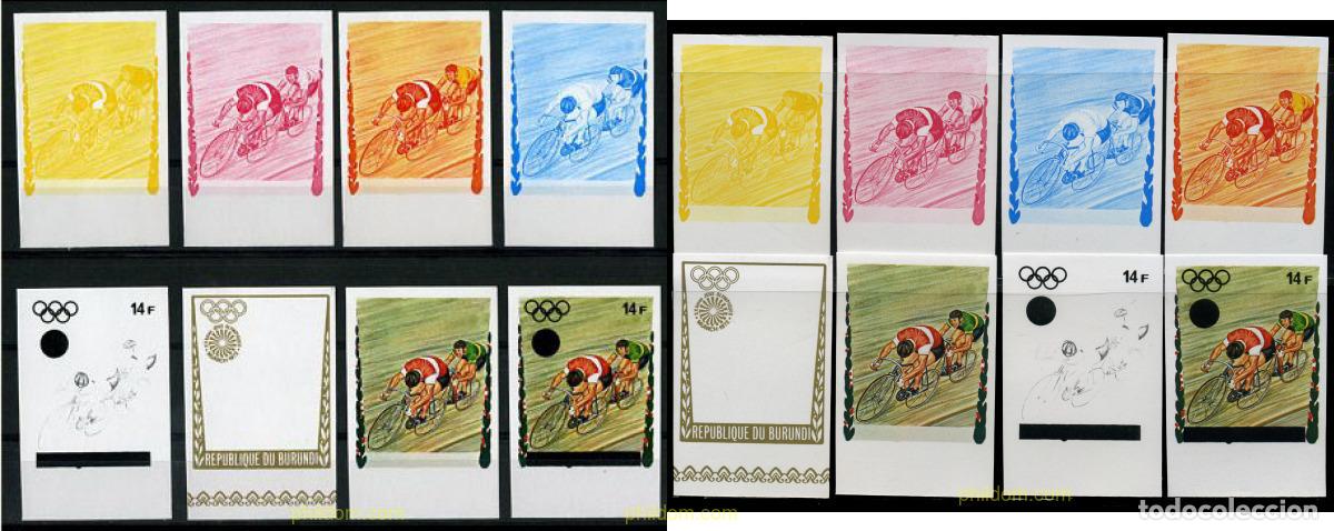 Sellos: 204388 MNH BURUNDI 1972 20 JUEGOS OLIMPICOS VERANO MUNICH 1972