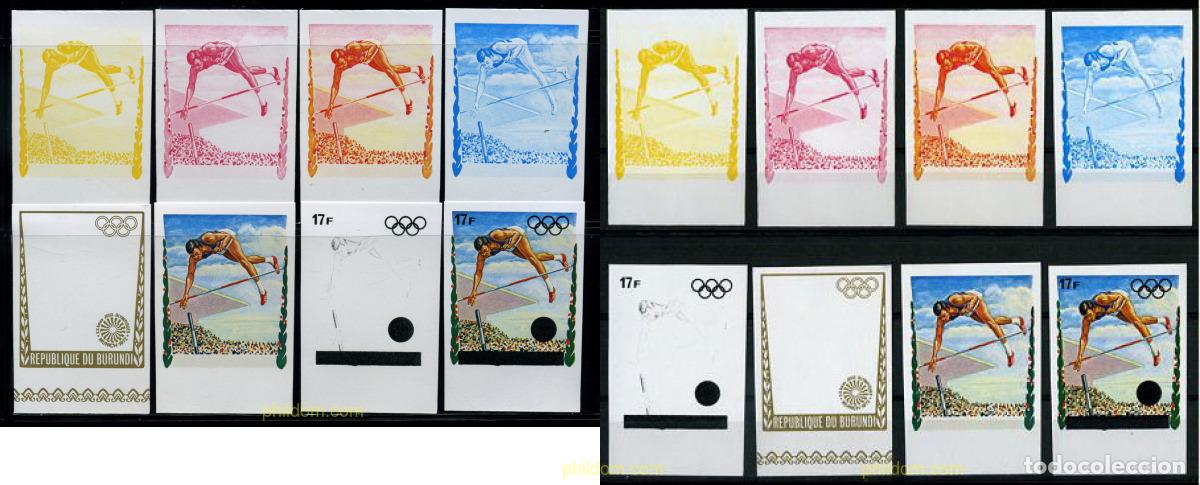 Sellos: 204389 MNH BURUNDI 1972 20 JUEGOS OLIMPICOS VERANO MUNICH 1972