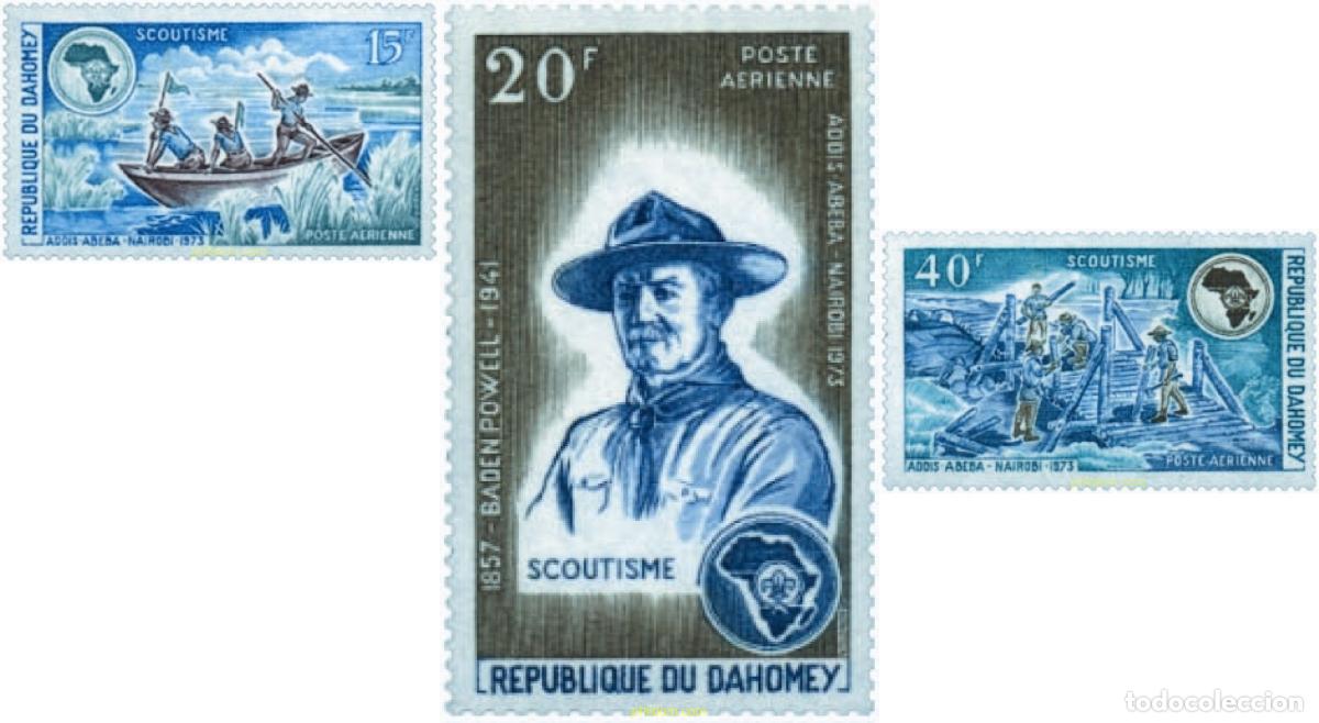 Sellos: 38866 MNH DAHOMEY 1973 CONGRESO INTERNACIONAL DE ESCULTISMO
