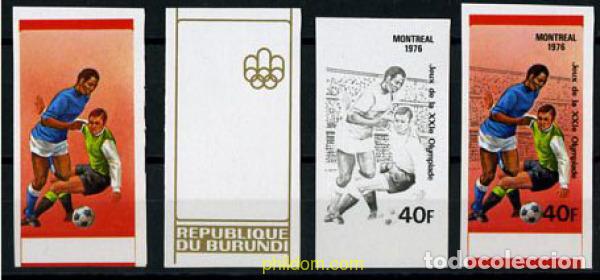 Sellos: 202328 MNH BURUNDI 1976 21 JUEGOS OLIMPICOS VERANO MONTREAL 1976