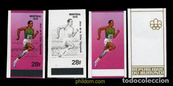 Sellos: 202333 MNH BURUNDI 1976 21 JUEGOS OLIMPICOS VERANO MONTREAL 1976