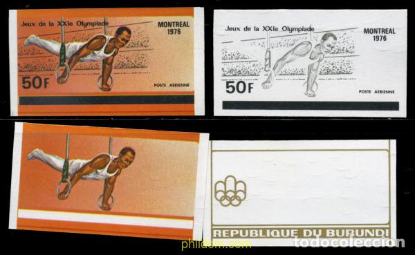 Sellos: 202339 MNH BURUNDI 1976 21 JUEGOS OLIMPICOS VERANO MONTREAL 1976