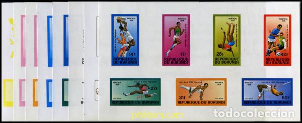 Sellos: 202341 MNH BURUNDI 1976 21 JUEGOS OLIMPICOS VERANO MONTREAL 1976