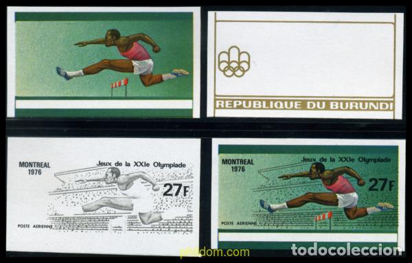 Sellos: 204519 MNH BURUNDI 1976 21 JUEGOS OLIMPICOS VERANO MONTREAL 1976