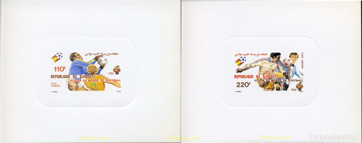 Briefmarken: 135231 MNH DJIBOUTI 1982 COPA DEL MUNDO DE FUTBOL. ESPA&Ntilde;A-82