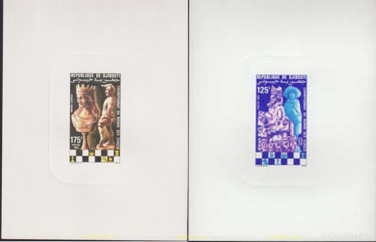 Briefmarken: 622373 MNH DJIBOUTI 1982 CAMPEONATO DEL MUNDO DE AJEDREZ