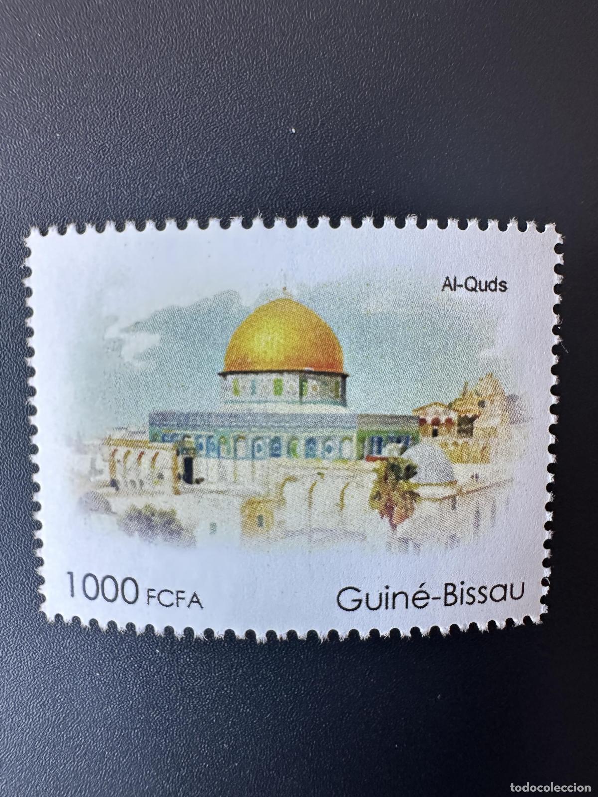 Sellos: Guinea Guinea-Bis&aacute;u 2023 Mi.? Al Quds Capital Palestina personalizado 1v