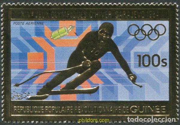 Sellos: 70817 MNH GUINEA 1983 14 JUEGOS OLIMPICOS INVIERNO SARAJEVO 1984