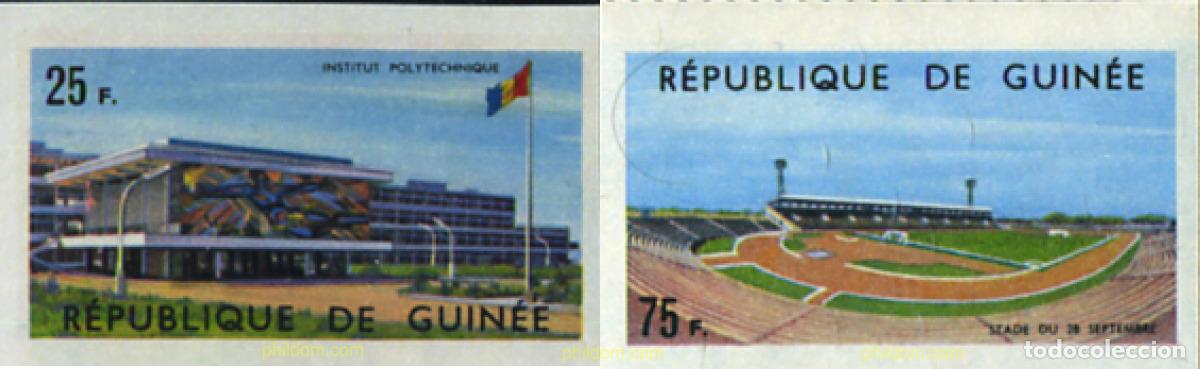 Sellos: 327524 MNH GUINEA 1965 7 ANIVERSARIO DE LA INDEPENDENCIA