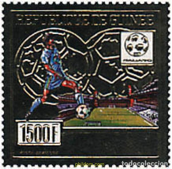 Sellos: 80028 MNH GUINEA 1990 COPA DEL MUNDO DE FUTBOL. ITALIA-90