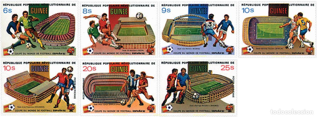 Sellos: 71771 MNH GUINEA 1982 COPA DEL MUNDO DE FUTBOL. ESPA&Ntilde;A-82
