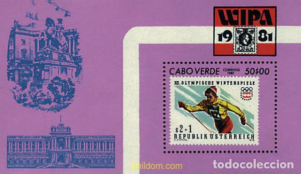 Sellos: 70561 MNH CABO VERDE 1981 WIPA 1981. EXPOSICION FILATELICA INTERNACIONAL