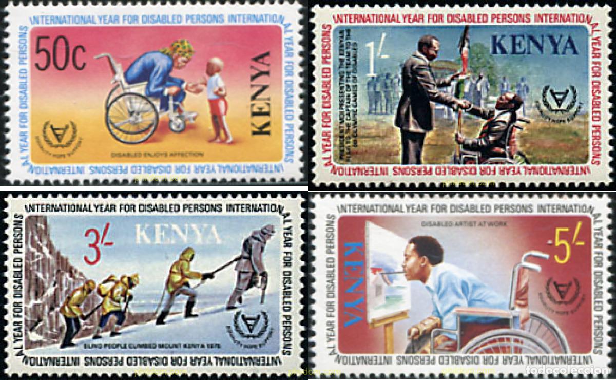 Sellos: 39675 MNH KENIA 1981 DEPORTES PARA DISCAPACITADOS