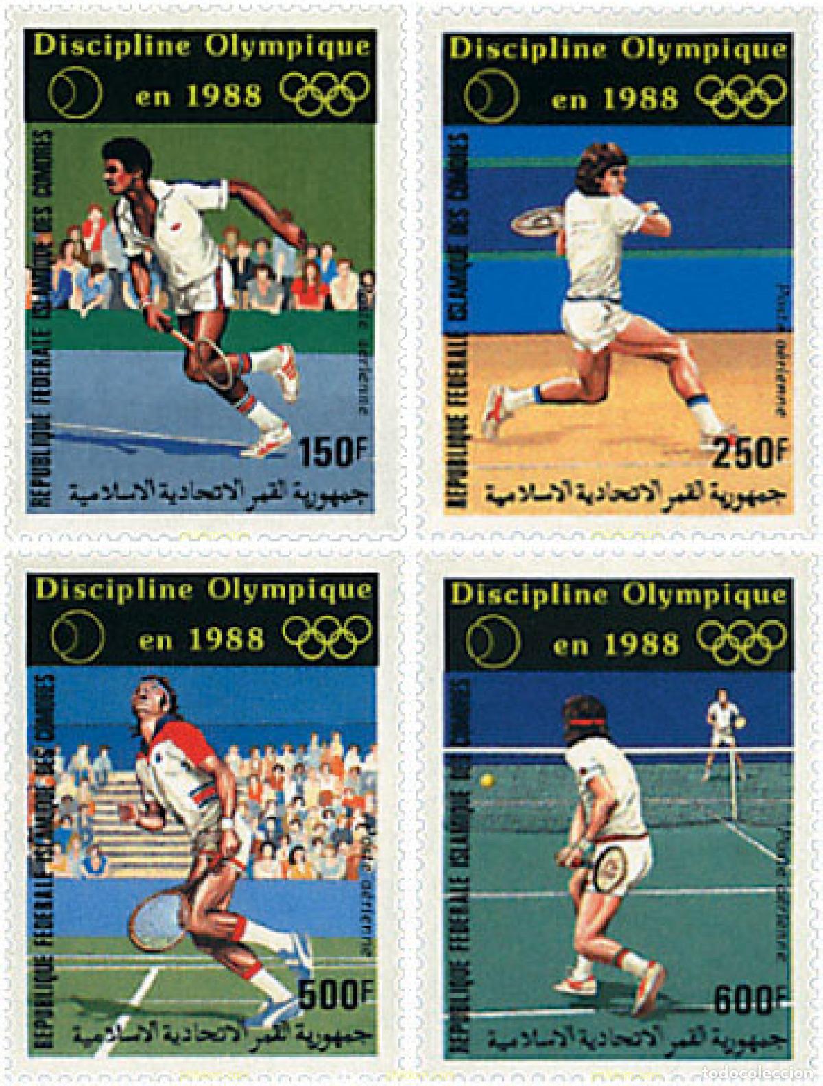 Sellos: 73112 MNH COMORES 1987 24 JUEGOS OLIMPICOS VERANO SEUL 1988
