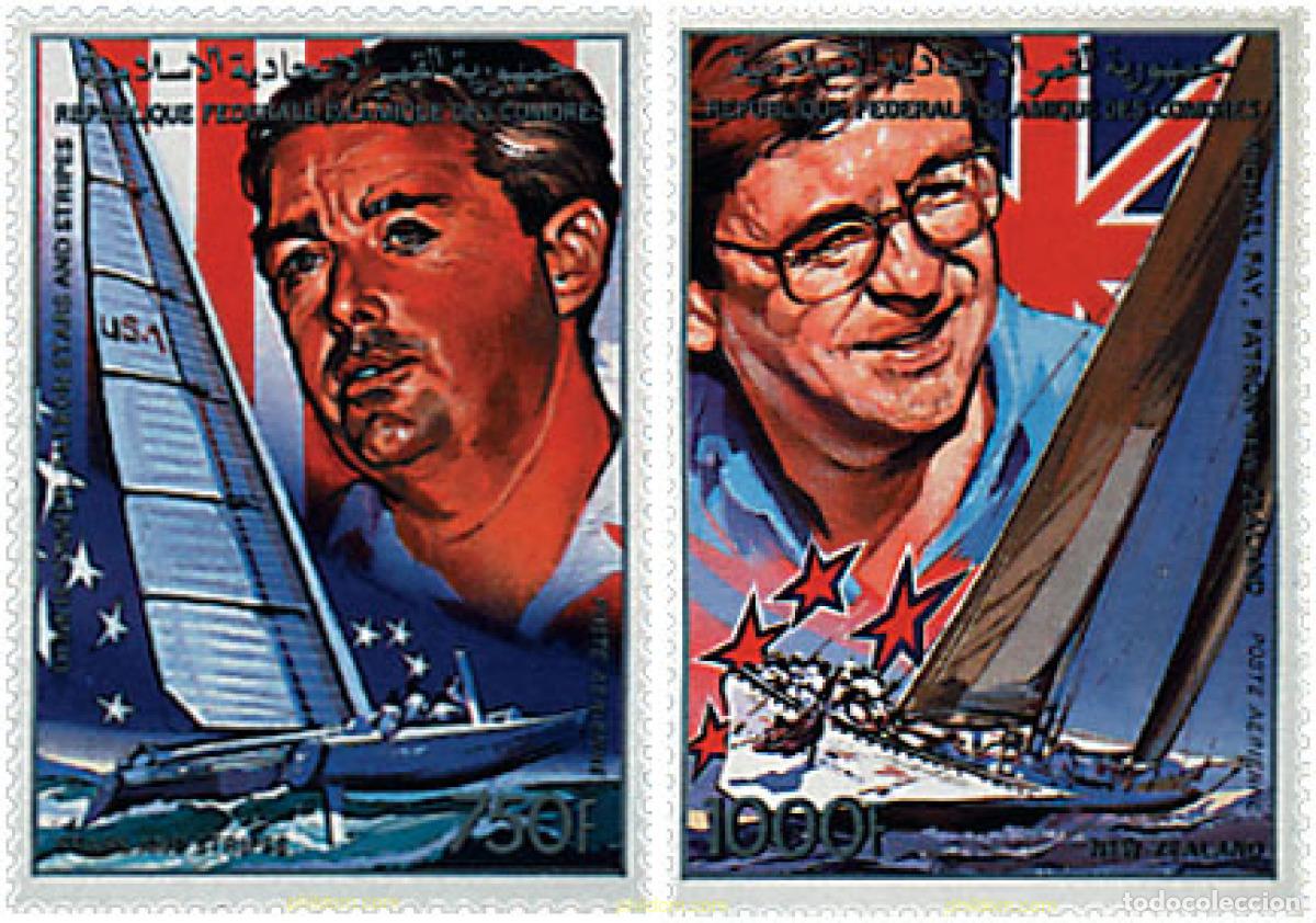 Sellos: 607521 MNH COMORES 1988 PERSONAJES