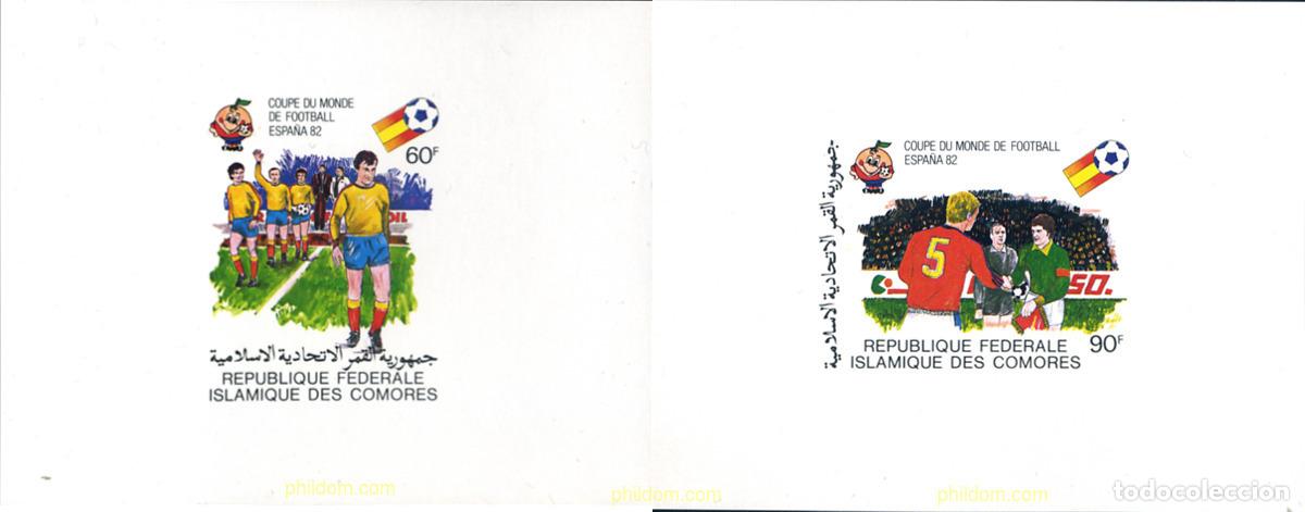 Sellos: 583626 MNH COMORES 1981 COPA DEL MUNDO DE FUTBOL. ESPA&Ntilde;A-82