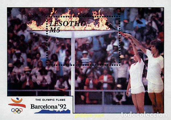 Sellos: 43131 MNH LESOTHO 1990 25 JUEGOS OLIMPICOS VERANO BARCELONA 1992