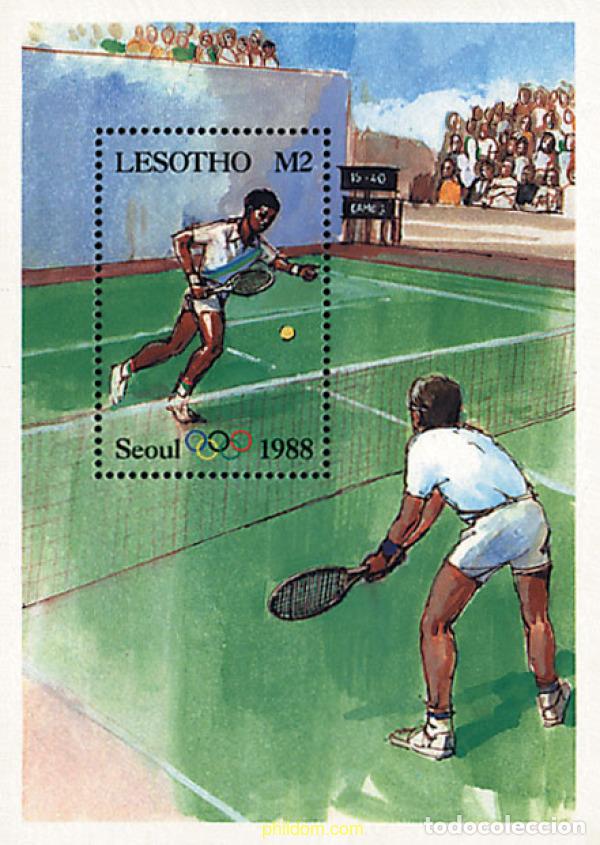 Sellos: 577924 MNH LESOTHO 1987 24 JUEGOS OLIMPICOS VERANO SEUL 1988