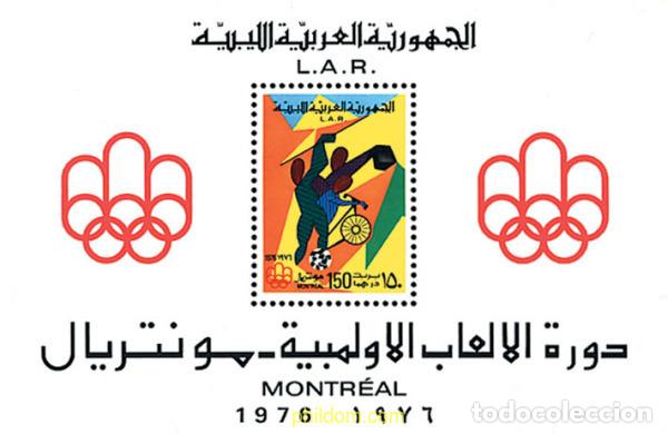 Selos: 54391 MNH LIBIA 1976 21 JUEGOS OLIMPICOS VERANO MONTREAL 1976