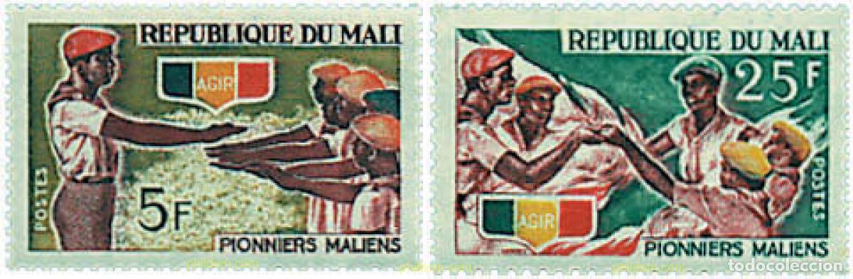 Sellos: 42634 MNH MALI 1966 PRO ESCULTISMO DE MALI