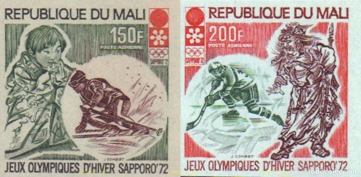 Francobolli: 16257 MNH MALI 1972 11 JUEGOS OLIMPICOS DE INVIERNO SAPPORO 1972