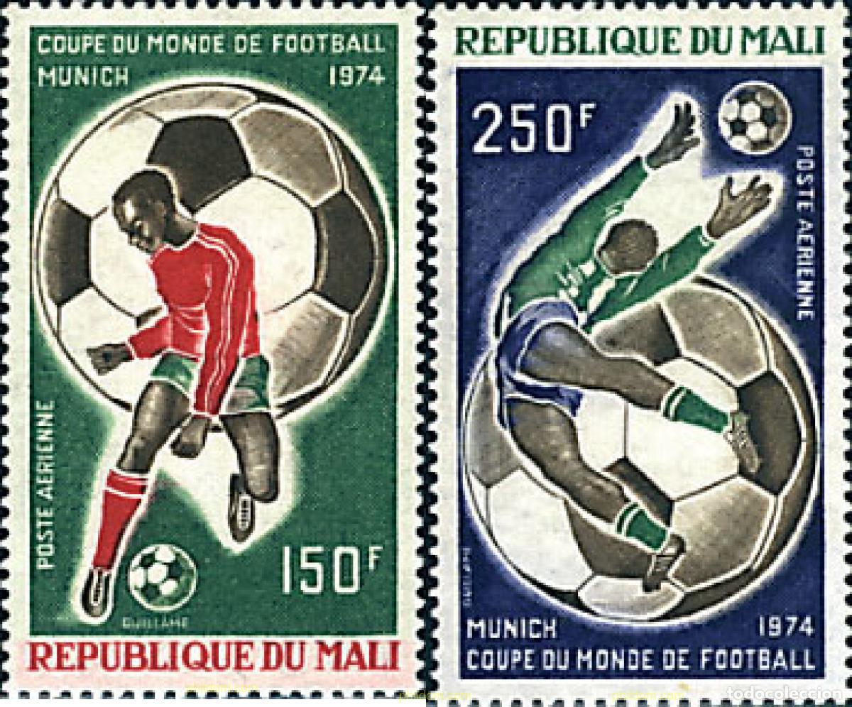 Francobolli: 27585 MNH MALI 1973 COPA DEL MUNDO DE FUTBOL. ALEMANIA-74