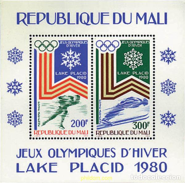 Selos: 71277 MNH MALI 1980 13 JUEGOS OLIMPICOS INVIERNO LAKE PLACID 1980